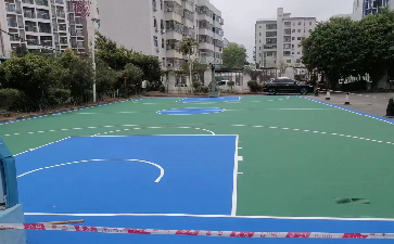 <b>硬地丙烯酸籃球場</b>