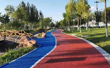 彩色透水混凝土