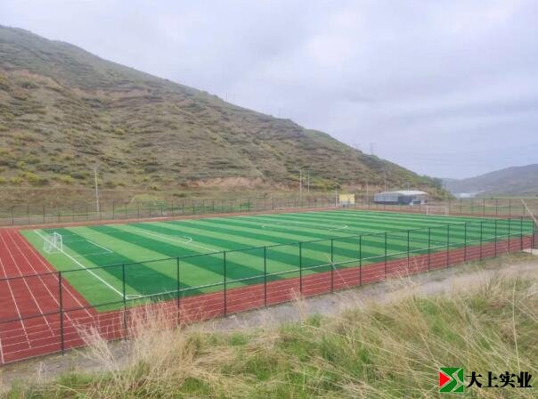 人造草足球場、塑膠跑道