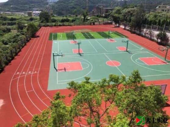 塑膠運(yùn)動場全貌