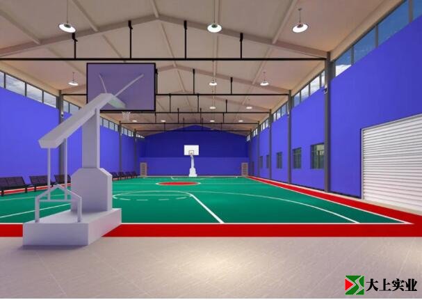 室內(nèi)籃球場設(shè)計案例效果圖