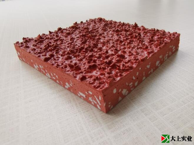 混合型運(yùn)動(dòng)場塑膠跑道樣塊