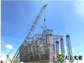 運動場看臺施工現場