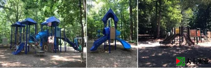 圖5 森林公園中的器械類(lèi)游樂(lè)設(shè)施