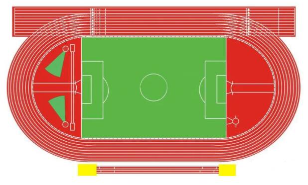 塑膠跑道設(shè)計(jì)圖