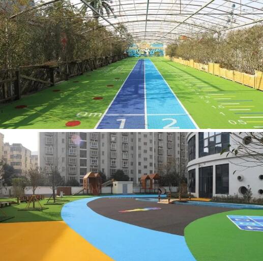 幼兒園操場(chǎng)專(zhuān)用人造草坪
