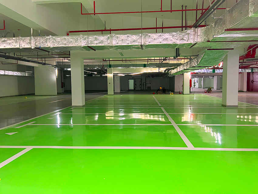 環(huán)氧地坪車庫(kù)